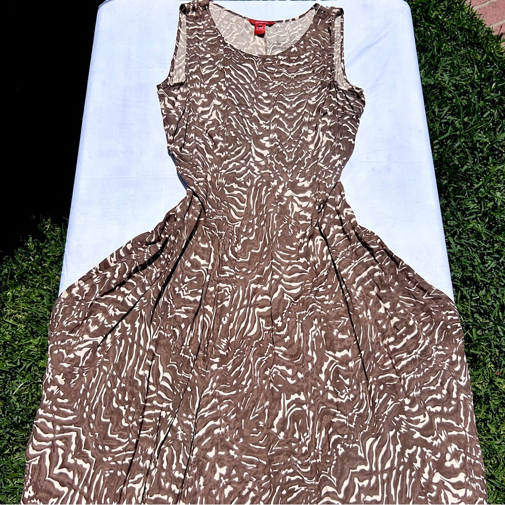 BROWN SUMMER DRESS